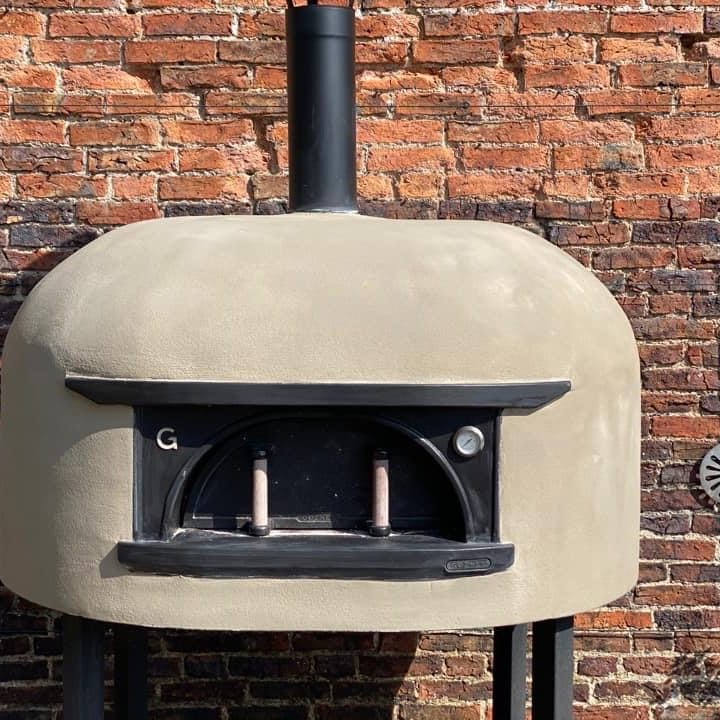 rendering on an outdoor oven